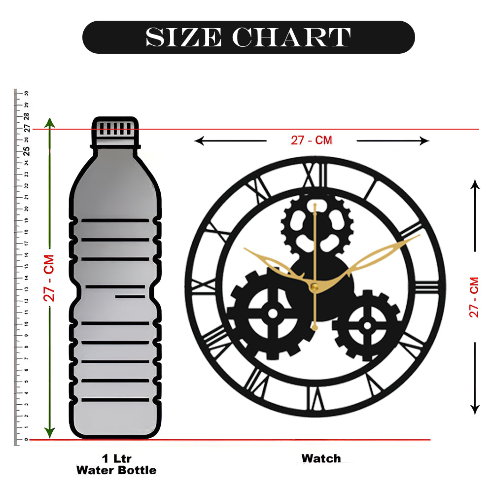 Designer Oversized Decorative Wall Clock for Statement Décor