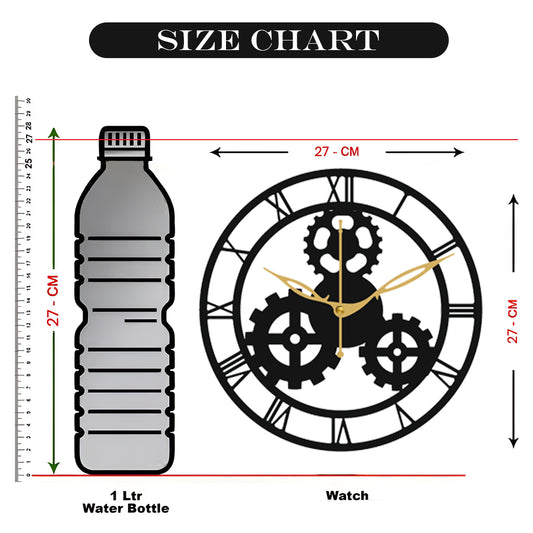 Designer Oversized Decorative Wall Clock for Statement DΓ©cor