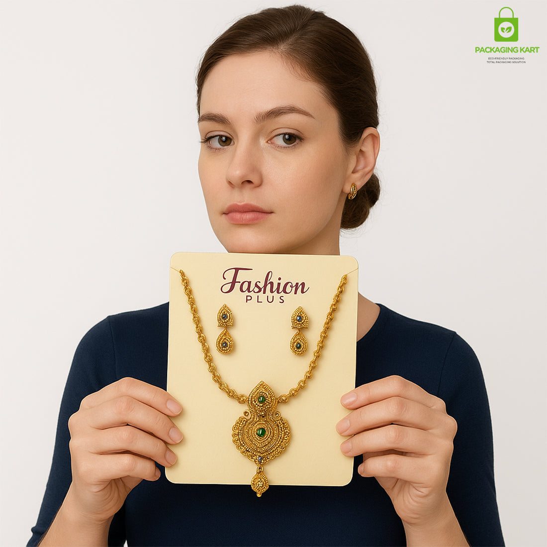 Durable Necklace Display Holder Cards for Jewelry Shops