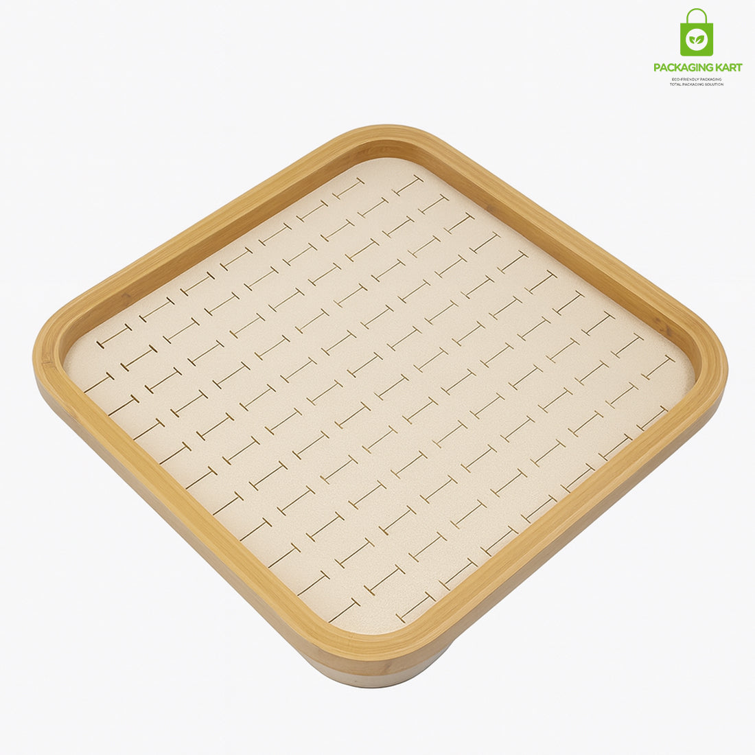 Premium Cream Jewellery Ring Tray – Elegant Storage Solution
