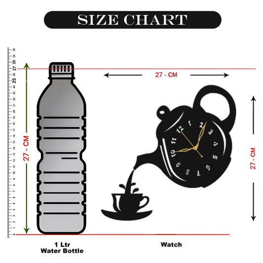 Decorative Wall Clock with Premium Wooden Finish