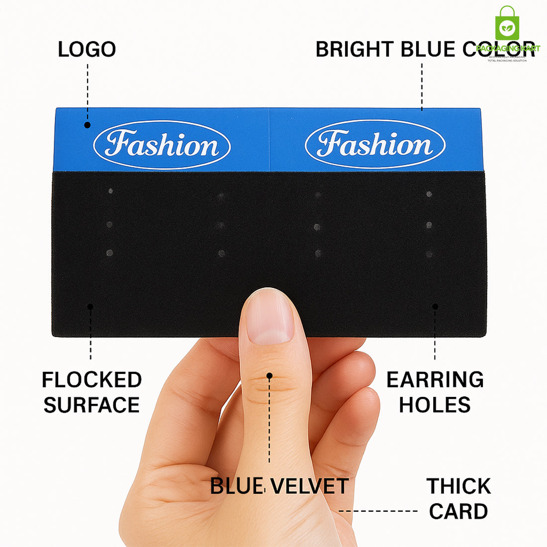 Earring Display Cards with Holes – Professional Jewelry Stand