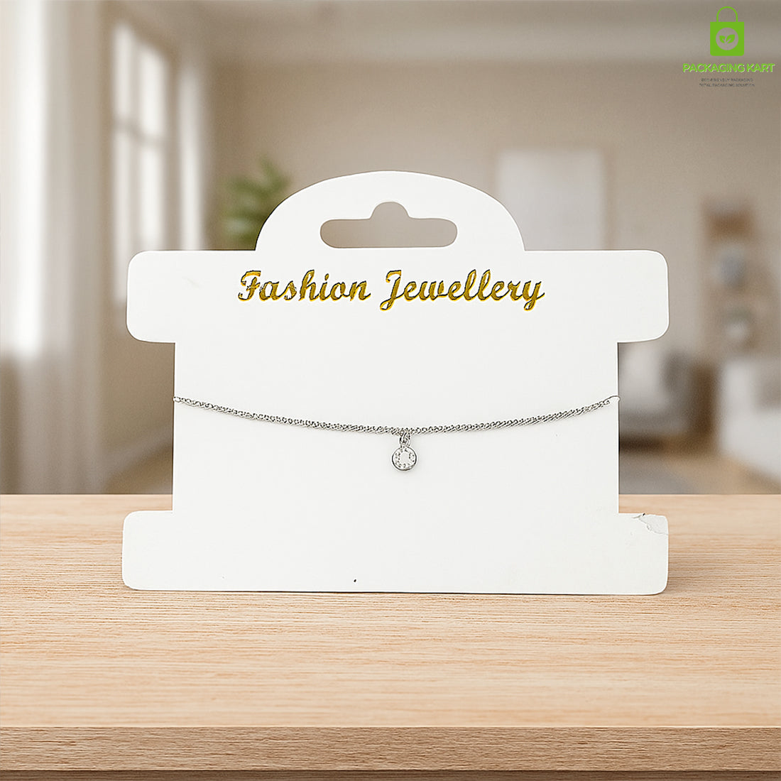 Multi-Use Display Card for Anklet & Bracelet Jewellery