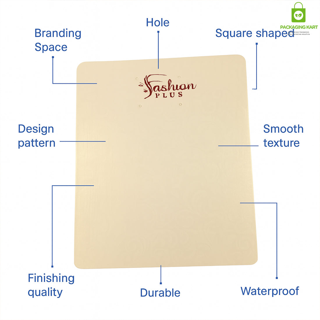 Durable Necklace Display Holder Cards for Jewelry Shops