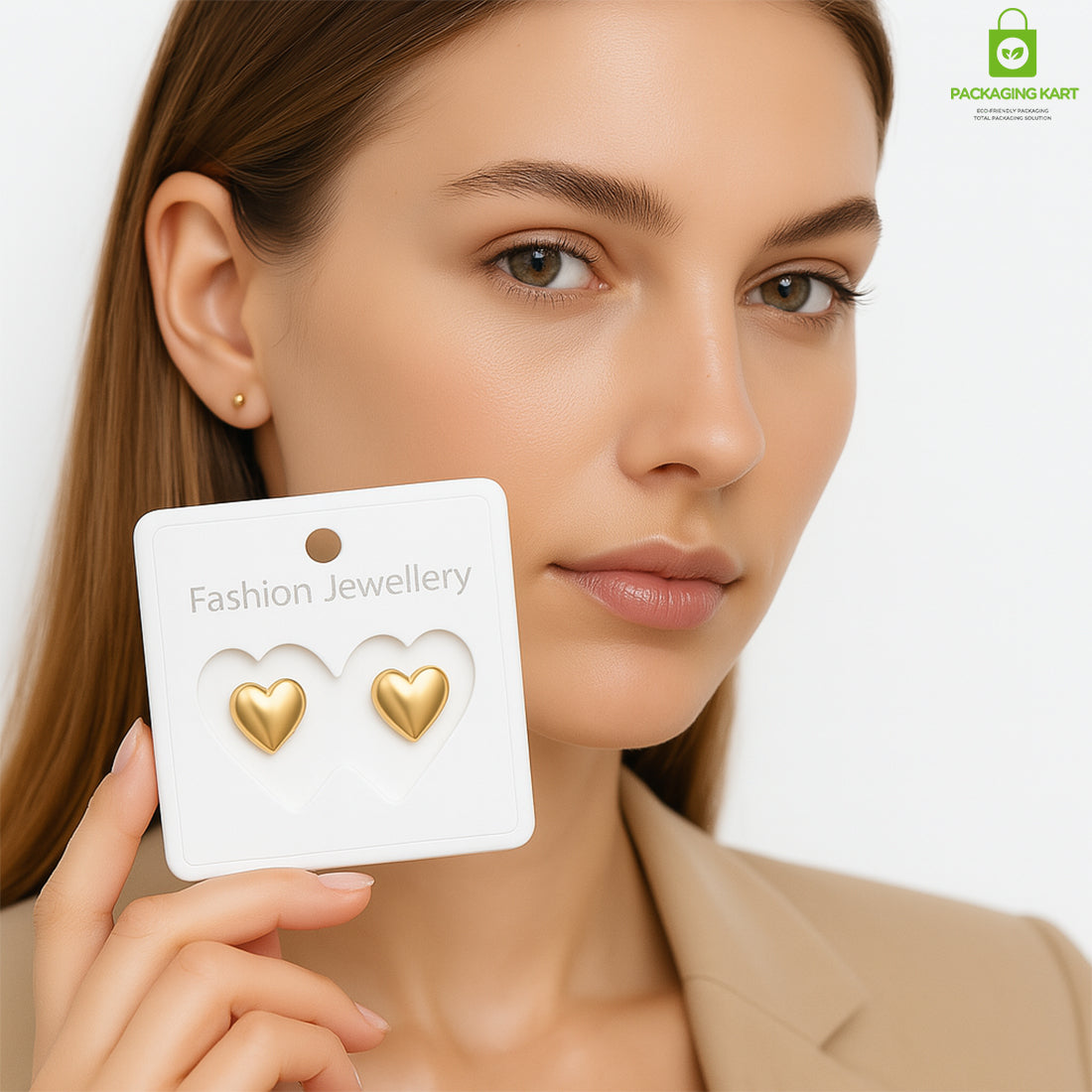 Elegant Earring Jewellery Holder Cards – Perfect for Display & Gifting