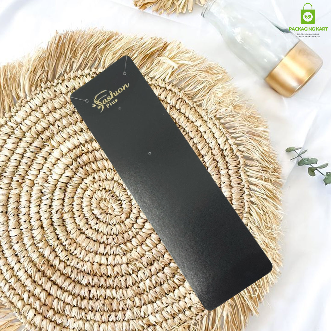 Premium Black Set Card for Fashion Jewellery Presentation