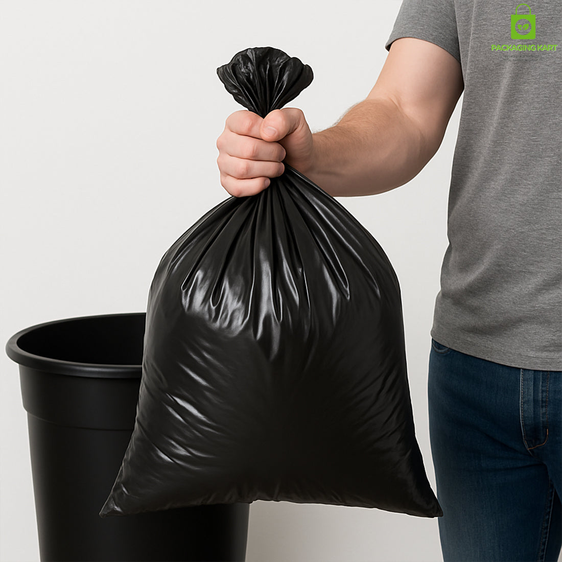 Heavy Duty Garbage Bags – Extra Strong Trash Bags for Home & Office