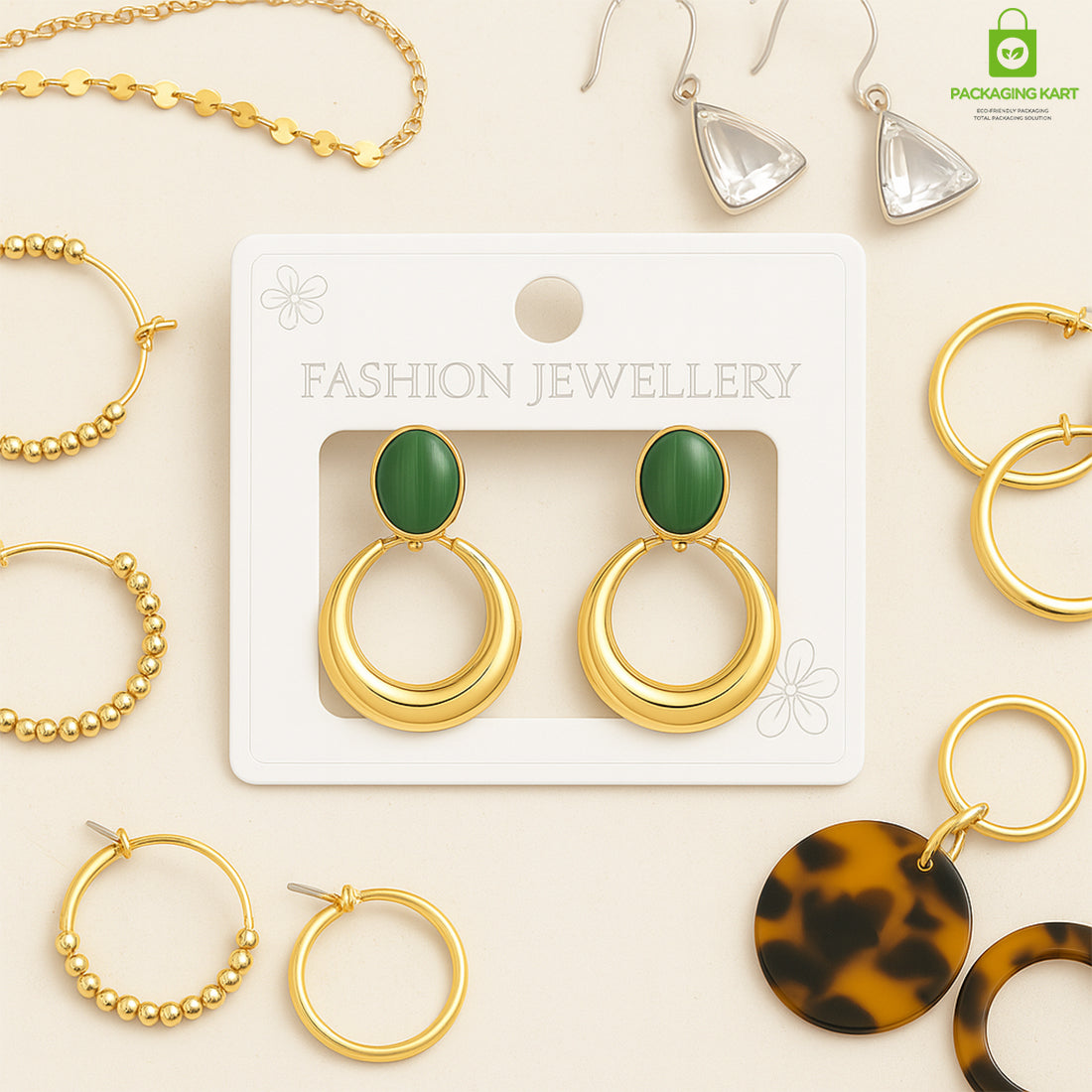 High-Quality Earring Display Cards for Studs – Premium Look