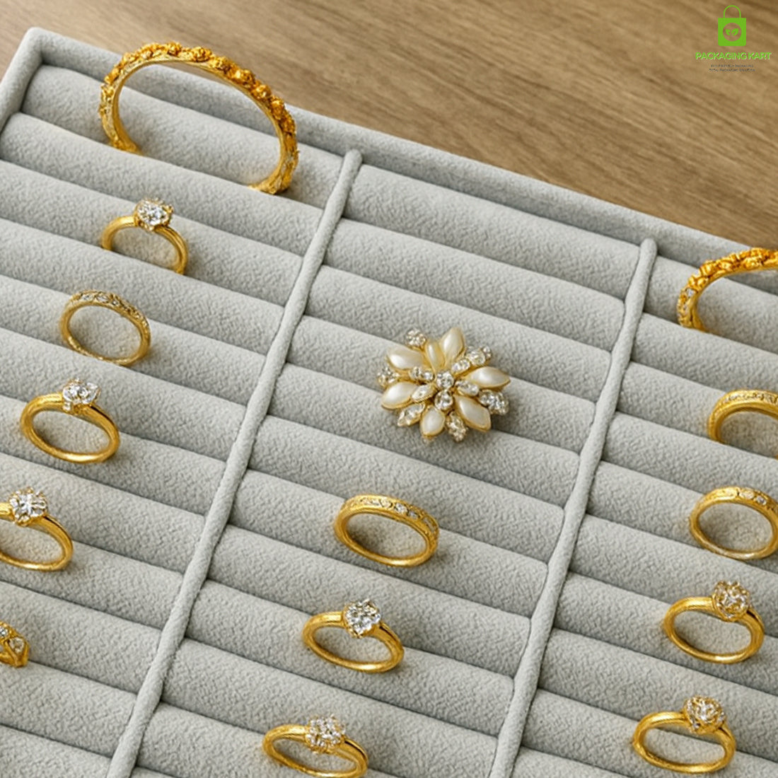 Luxury Grey Bangles – Jewellery Tray & Shop Display