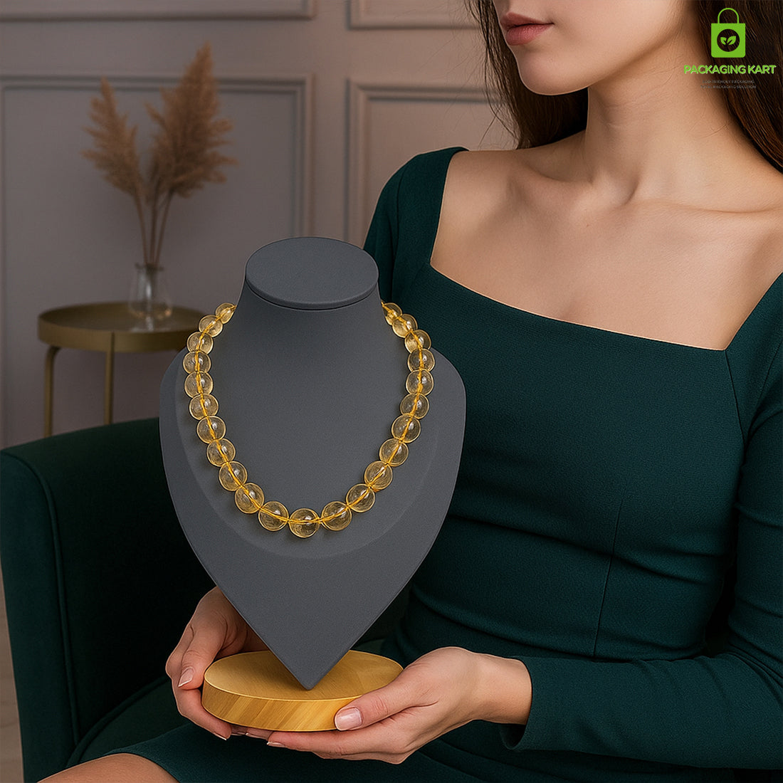 Traditional Black Velvet Jewellery Set – Perfect for Weddings & Festivals