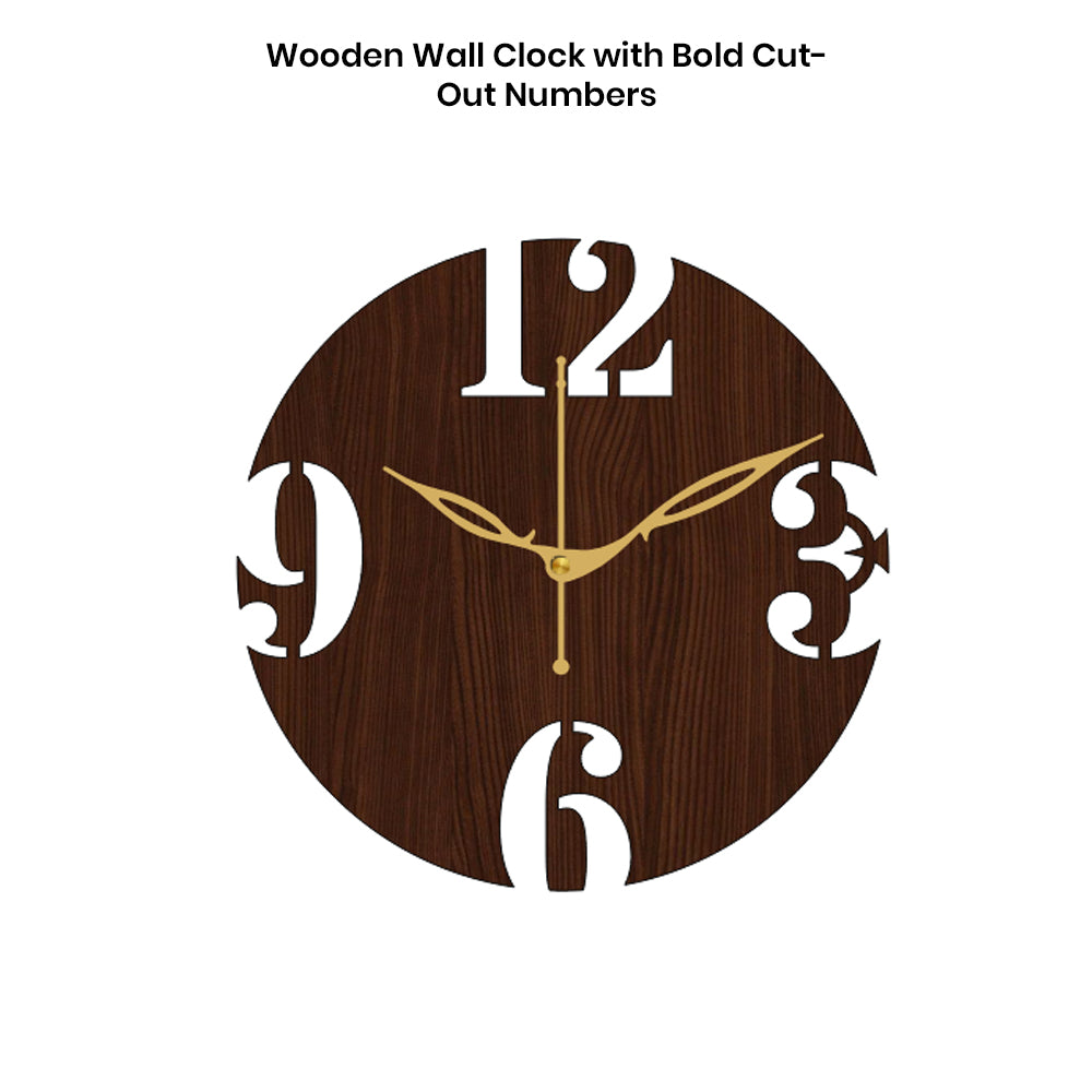 Decorative Wall Clock for Bedroom, Hall & Office