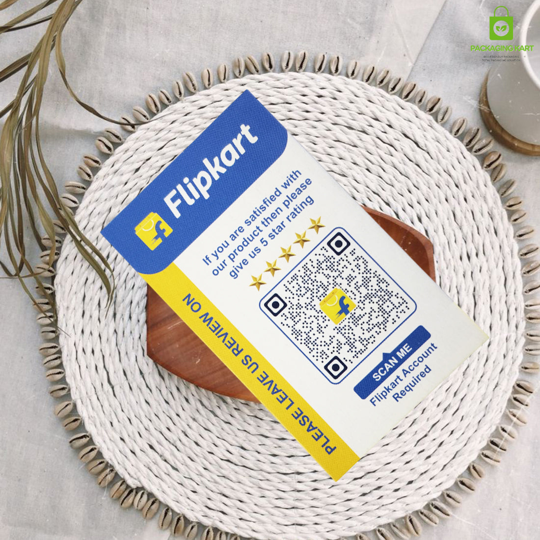 Flipkart Seller Rating Card for Positive Customer Feedback