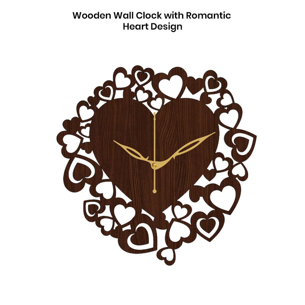 Classic Roman Numeral Decorative Wall Clock for Vintage Look