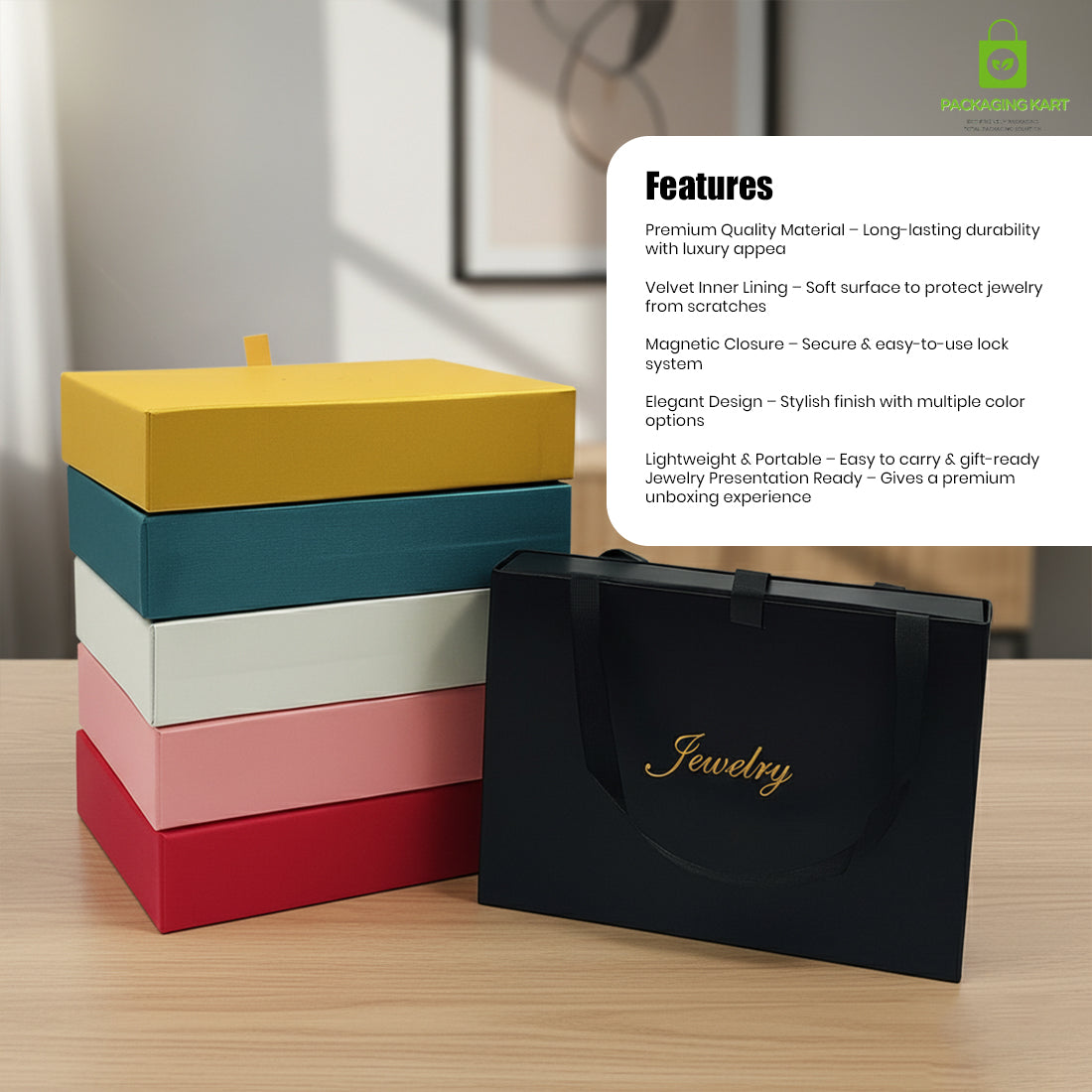Fancy Paper Box for Jewellery Organizer – Stylish & Durable Storage