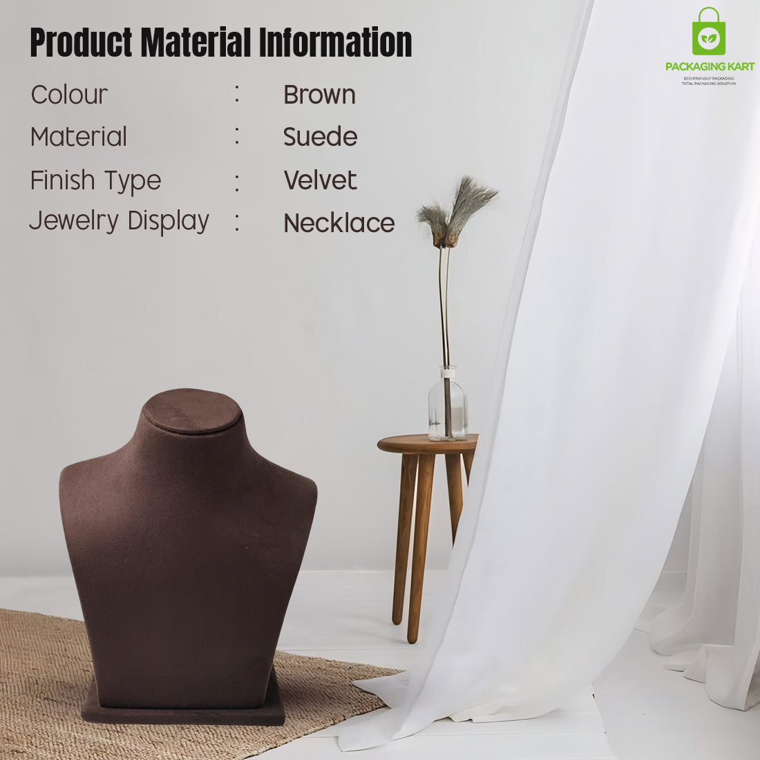 Luxury Brown Velvet Jewellery Set ā Perfect for Wedding & Party