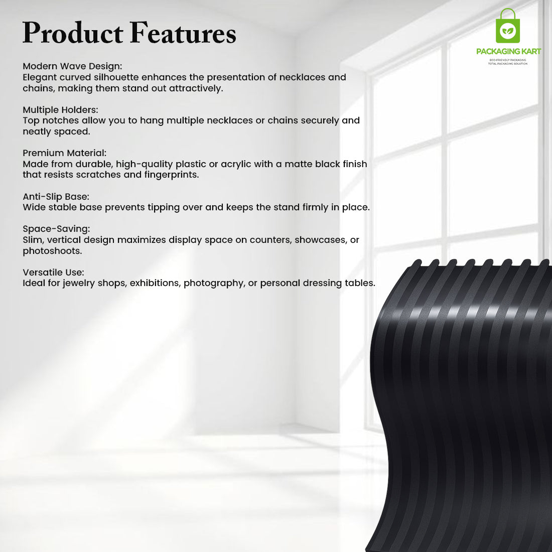 Chain Holder Stand for Jewellery – Premium Display for Counters
