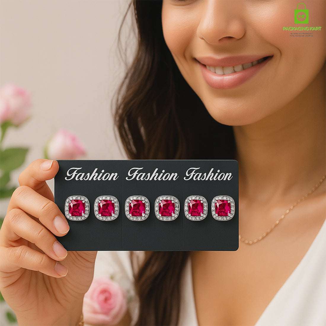 Colourful Earring Display Cards – Fun & Vibrant Jewellery Packaging