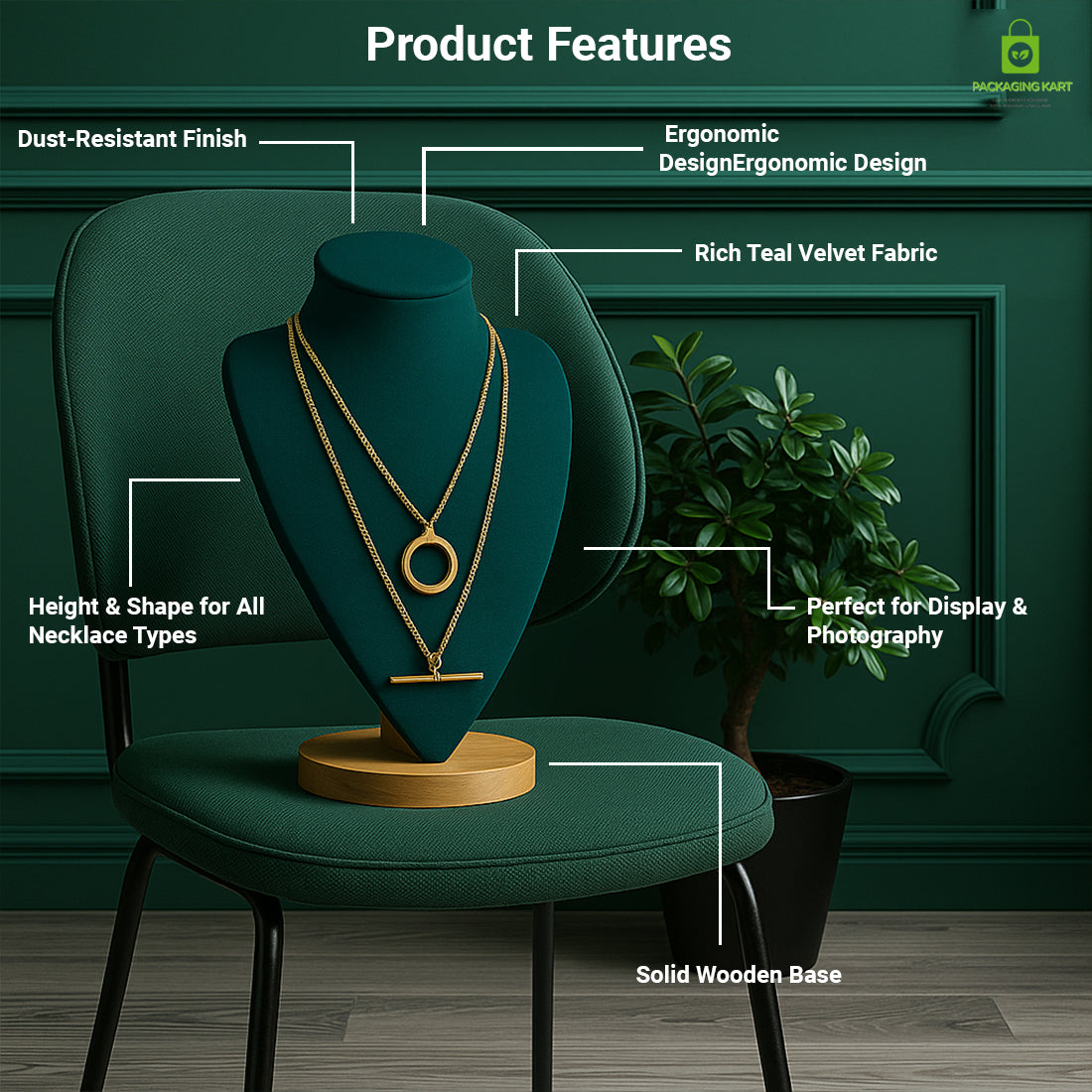 Elegant Green Velvet Jewellery Set for Women ā Premium Look