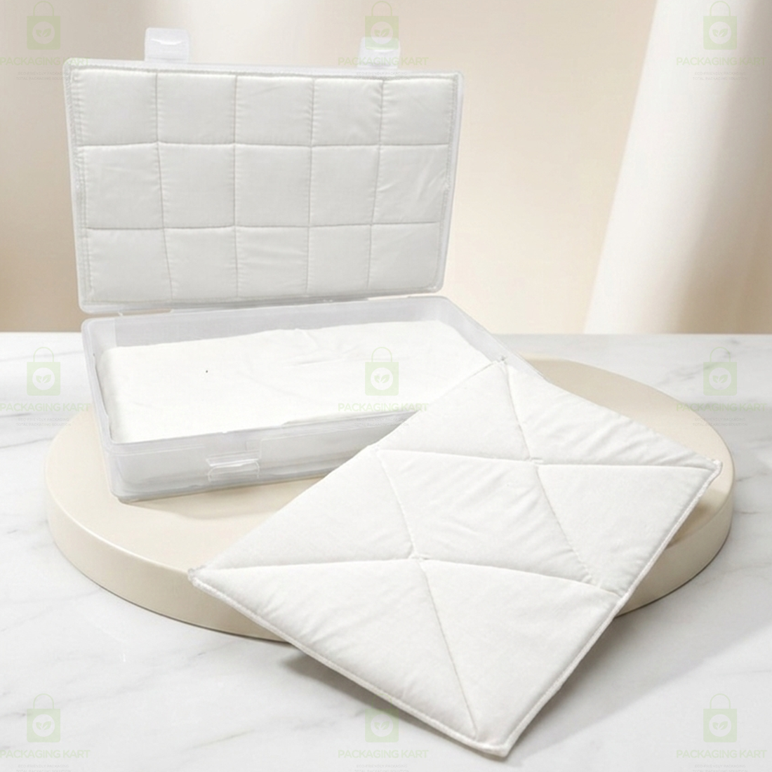 Compact Plastic Jewellery Organizer with Cushion Cotton Padding – Anti Tarnish Storage Box