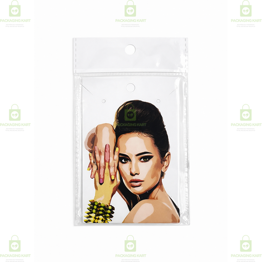 Velvet Finish Mangalsutra Necklace Card | Baby Card for Jewellery Packaging