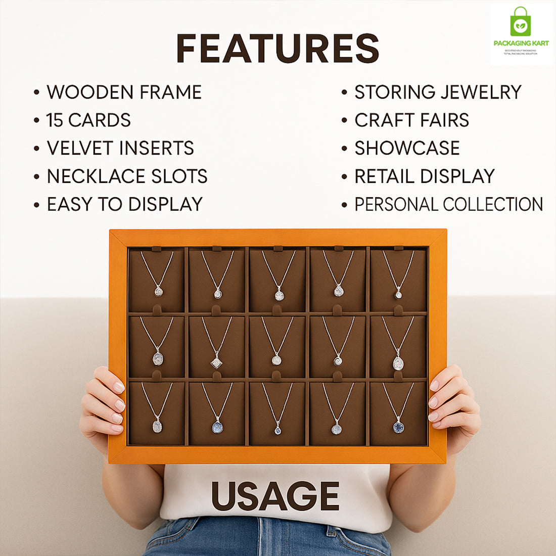 Luxury Fancy Tray for Chain Pendant – Jewellery Display & Storage