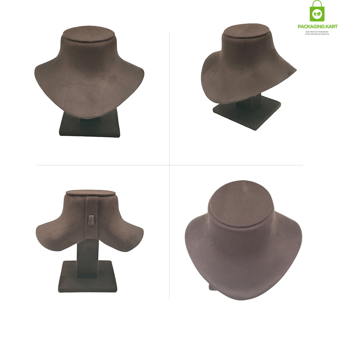 Velvet Jewellery Set in Rich Brown – Sophisticated & Classy