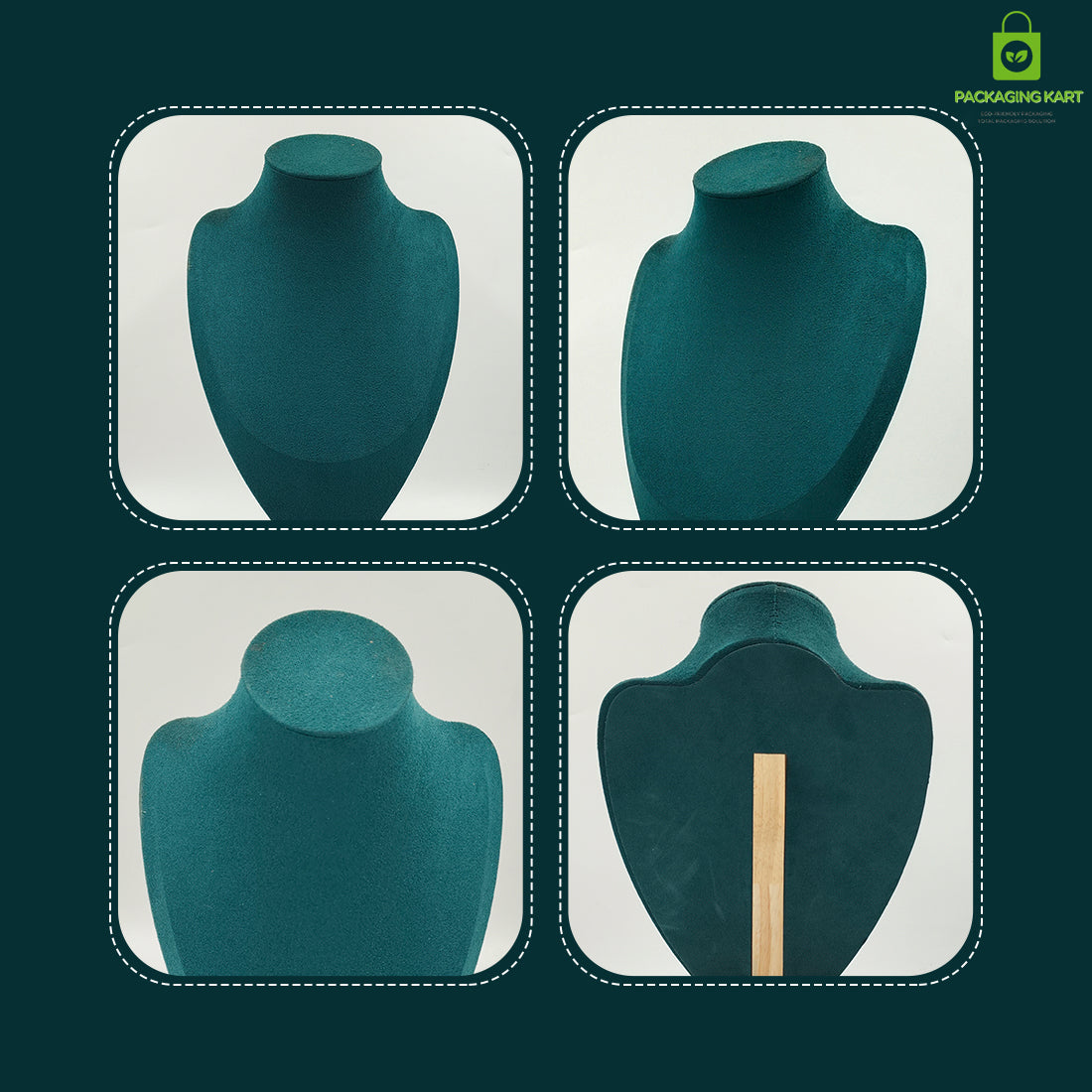 Elegant Green Velvet Jewellery Set for Women ā Premium Look