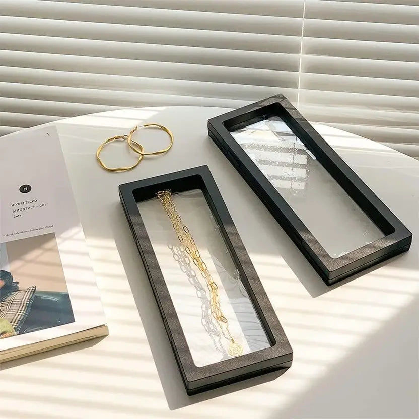 9X23 Jewellery Floating Frame Display Box ā 3D Effect for Rings & Pendants