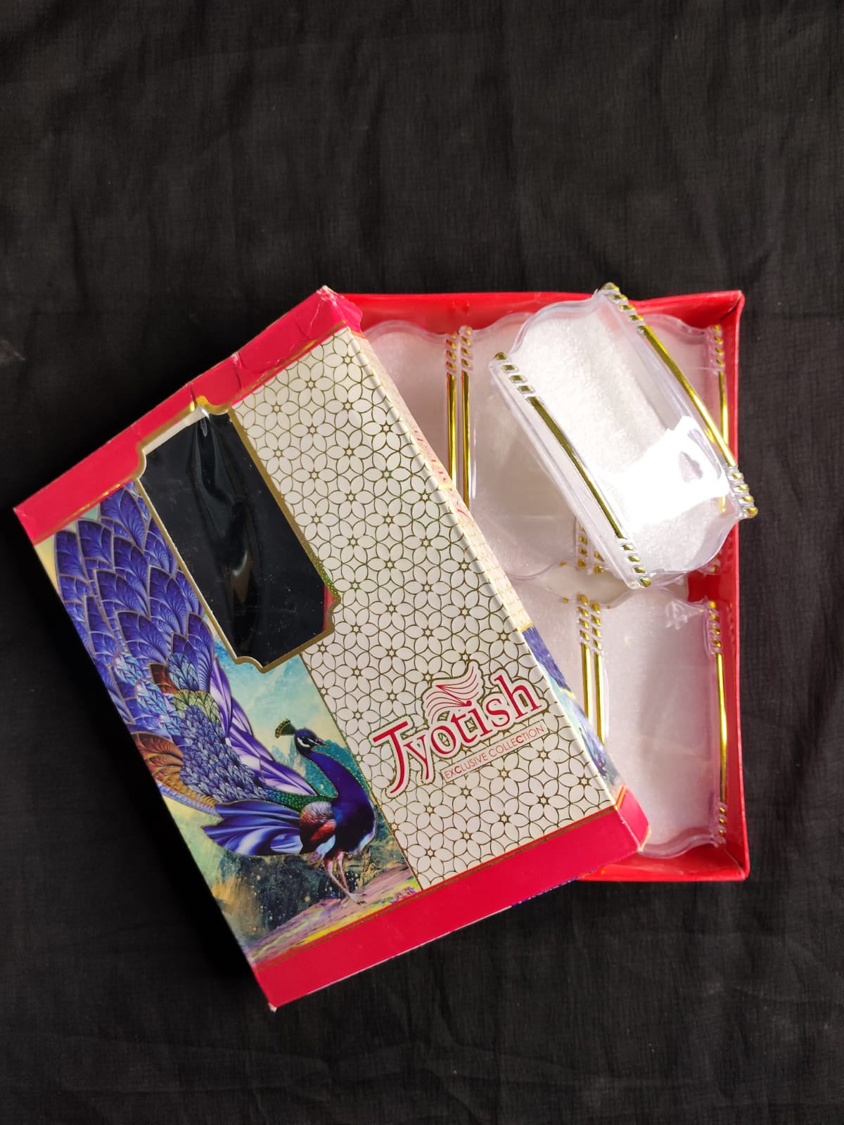 Fancy Rakhi Display Card with Premium Gift Box | Festival Gift Packing PACK OF 6 PCS.