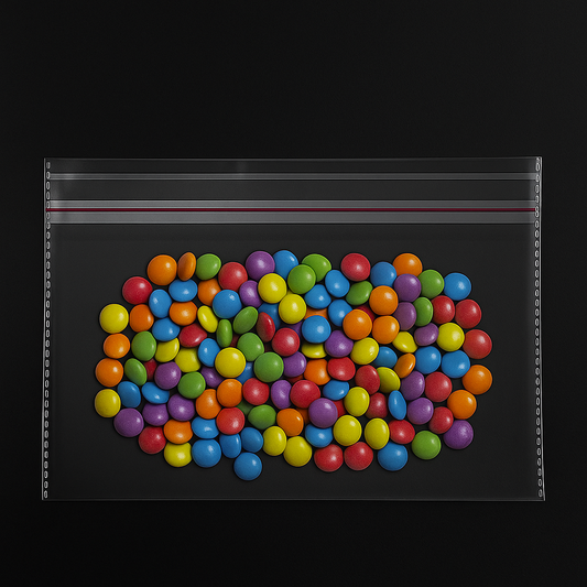 8X7 Premium 51 Micron Transparent BOPP Bags for Jewellery Storage & Packing