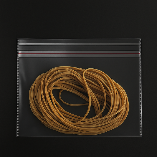 5.5X4 Premium 51 Micron Transparent BOPP Bags for Jewellery Storage & Packing