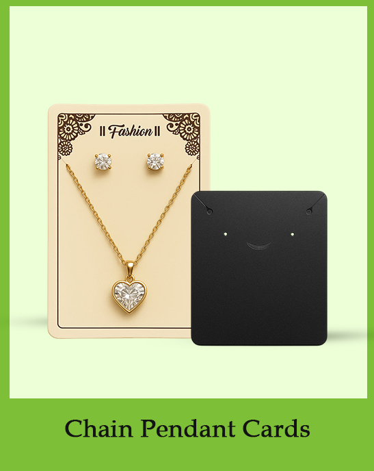 Chain Pendant Cards – Packaging Kart