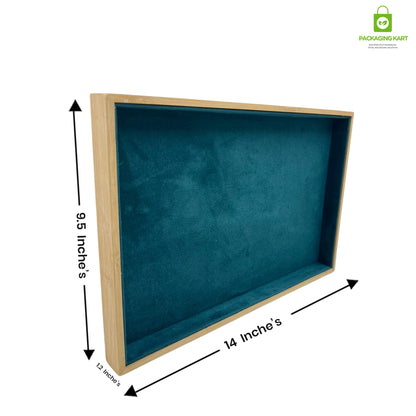 Luxury Green Velvet Box for Bracelet, Kada & Watch – Premium Jewellery Packaging