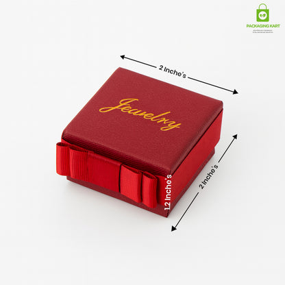 Red Multi-Layer Jewellery Box with Lock – Safe & Durable