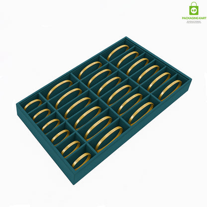 Fancy Green Bracelet & Kada Jewellery Stand – Premium Display Organizer