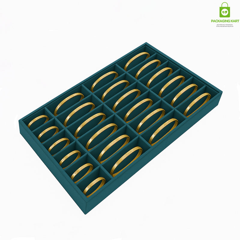 Fancy Green Bracelet & Kada Jewellery Stand – Premium Display Organizer