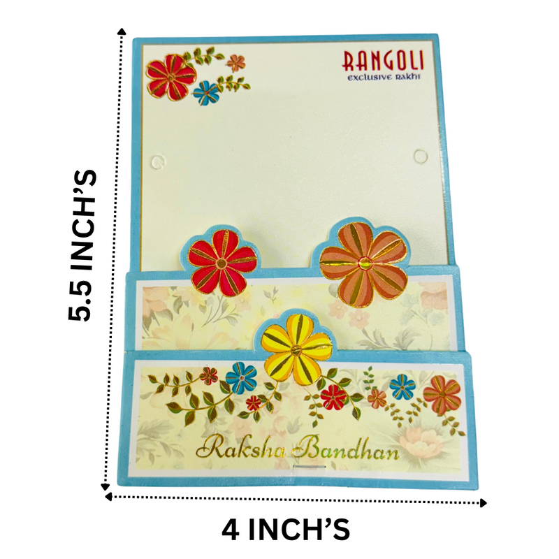 Fancy Rakhi Card for Bhai – Rakhi Celebration Essentials
