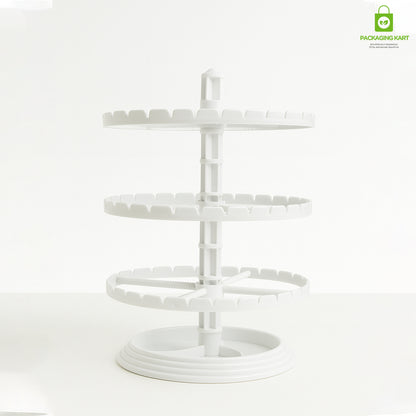 360° Rotating Earrings Stand – Jewelry Display Holder for Studs & Danglers