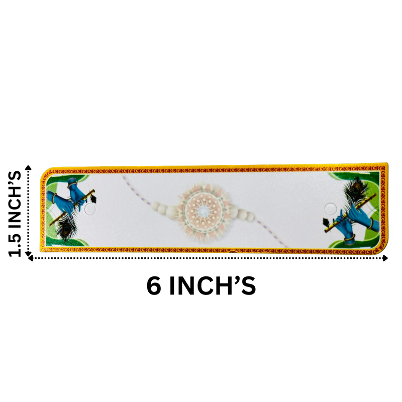 Traditional Rakshabandhan Greeting Card for Brother