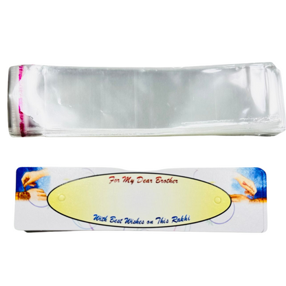 Creative Handmade Rakhi Card for Sister & Brother