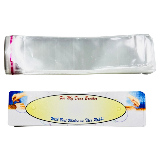 Creative Handmade Rakhi Card for Sister & Brother