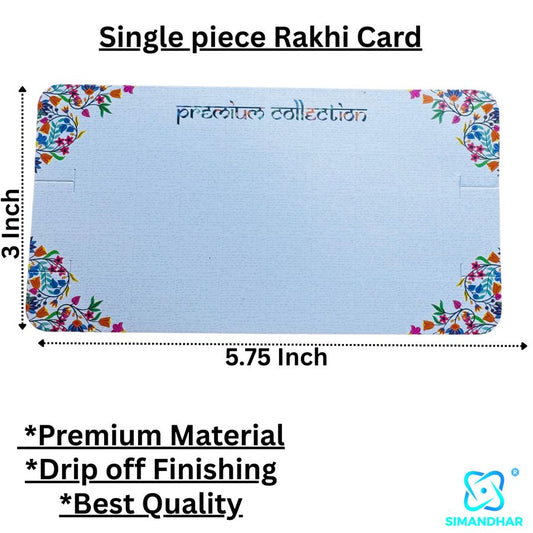 Cute Couple Rakhi Card – Raksha Bandhan Wishes for Your Partner-Rakhi Packaging Material