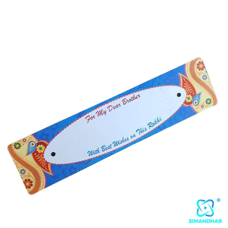 Handmade Raksha Bandhan Card – Unique Rakhi Greeting
