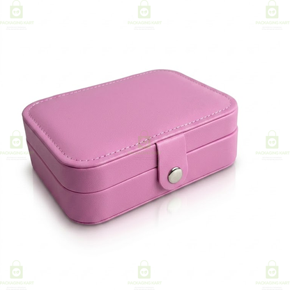 Premium 2 Step Jewellery Box for Women – Velvet Organizer Gift Case for Rings, Earrings & Necklace