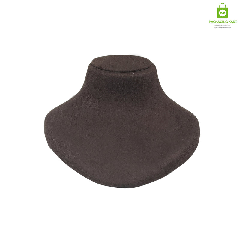 Handmade Brown Velvet Jewellery Set – Designer Craft