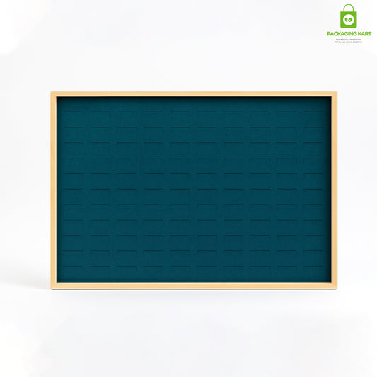 Elegant Green Jewellery Tray – Ring Arrangement