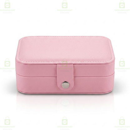 Premium 2 Step Jewellery Box for Women – Velvet Organizer Gift Case for Rings, Earrings & Necklace