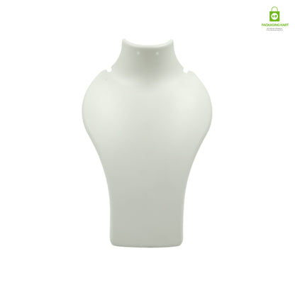 Black Plastic Fibre Jewellery Display Statue – Elegant Neck Stand