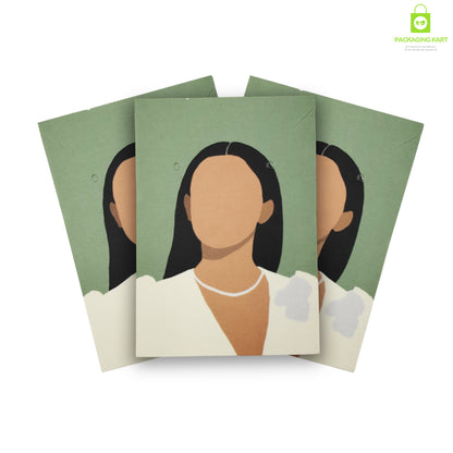 Chain Pendant and Mangalsutra Holder Card for Packaging