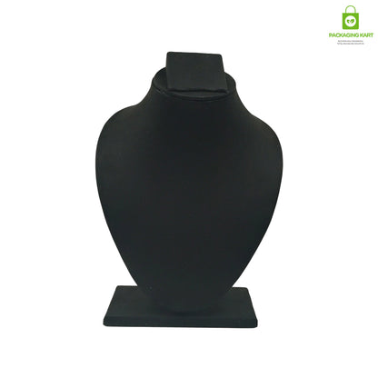 Black Velvet Jewellery Display Bust – Necklace & Pendant Stand
